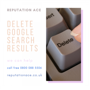 delete google search results, reputation management from reputation ace