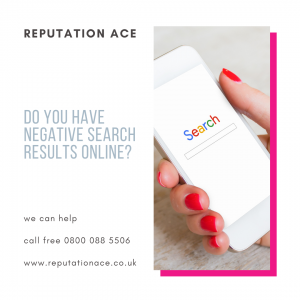 delete google search results, reputation management from reputation ace