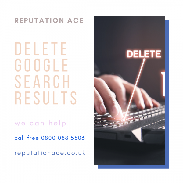 delete google search results, reputation management from reputation ace