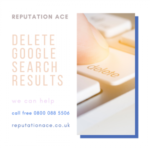 delete google search results, reputation management from reputation ace