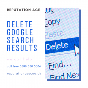 delete google search results, reputation management from reputation ace